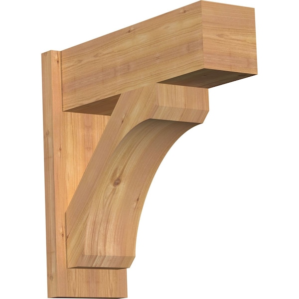 Ekena Millwork Legacy Block Smooth Outlooker, Western Red Cedar, 7 1/2"W x 22"D x 22"H OUT08X22X22LEC05SWR - main